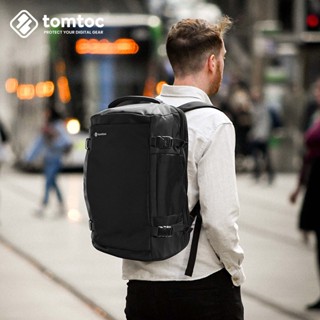 tomtoc large capacity travel backpack mens business travel outdoor luggage mountaineering bag waterproof backpack