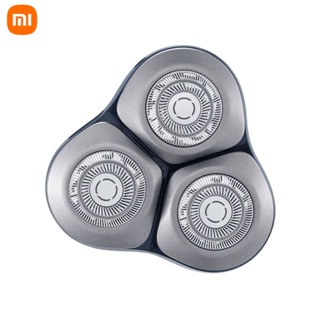 Xiaomi Mijia เครื่องโกนหนวดไฟฟ้า S101 เปลี่ยนใบมีดเคราที่กันจอนมีดโกนผม Mi โกนหนวด IPX7 หัวเปลี่ยนกันน้ํา