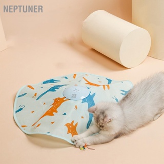  NEPTUNER Catch The Tail Cat Toy Fun เสียงอัจฉริยะที่เปิดใช้งานการเหนี่ยวนำอิเล็กทรอนิกส์แบบปกปิด Motion ของเล่นรุ่นแบตเตอรี่