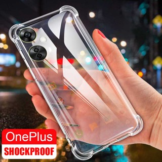 Oneplus nord CE 3 Lite CE3 2 Lite nord 2T onePlus 11 5G 10T 10 Pro Air Bag กันกระแทก เคสซิลิโคน บาง ใส TPU เคสป้องกัน