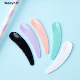 &lt;Happybay&gt; 10 ชิ้น ช้อนเสี้ยว ช้อนตักเครื่องสําอาง เครื่องมือบรรจุ ลดราคา