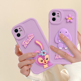 เคสซิลิโคนนิ่ม ลายการ์ตูนน่ารัก 3D สําหรับ iPhone 11 12 13 14 Pro MAX Plus Mini X XR XS MAX 6 S 7 8 Plus SE 2020 11Pro 12pro 13Pro