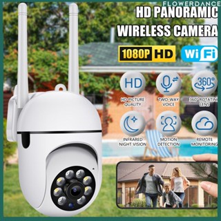 3mp Hd กล้อง Ip Home Security กล้องไร้สาย Wifi 360 ° กันน้ำ Video Monitor Dual-Band 2.4G กลางแจ้ง Ptz Night Vision Flowerdance