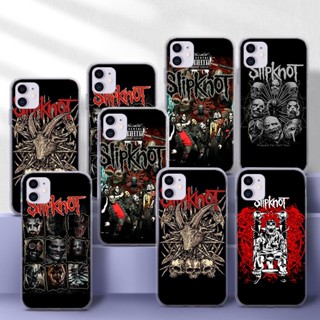 เคสโทรศัพท์มือถือแบบนิ่ม TPU ใส ลาย slipknot 56VTY สําหรับ Samsung A51 A52 A52S A6 Plus A7 A70 A71 A72 A8