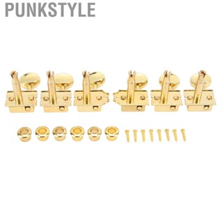 Punkstyle 6 X Electric Guitar Tuning Pegs Metal Gold Replacement Keys Peg