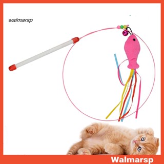 Walmarsp กระดิ่งปลา ลวดเหล็ก ของเล่นสําหรับสัตว์เลี้ยง แมว