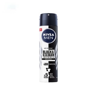 Nivea นีเวีย เมน ดีโอ แบล็ค แอนด์ ไวท์ สเปรย์ 150 มล.