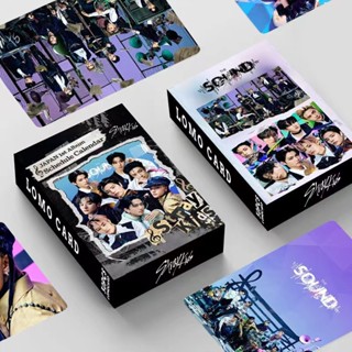 Straykids อัลบั้มรูปภาพ การ์ดโลโม่ สองด้าน พิมพ์ลาย THE SOUND 30 ชิ้น/กล่อง