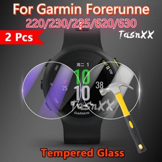 ฟิล์มกระจกนิรภัยกันรอยหน้าจอ สําหรับสมาร์ทวอทช์ Garmin Forerunner 220 230 225 620 630 2.5D 9H