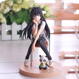 Mxbeauty ตุ๊กตาฟิกเกอร์ My Teen Romantic Comedy Snafu Pvc ของเล่นของสะสมสไตล์ญี่ปุ่น 14.5 เซนติเมตร Yukinoshita