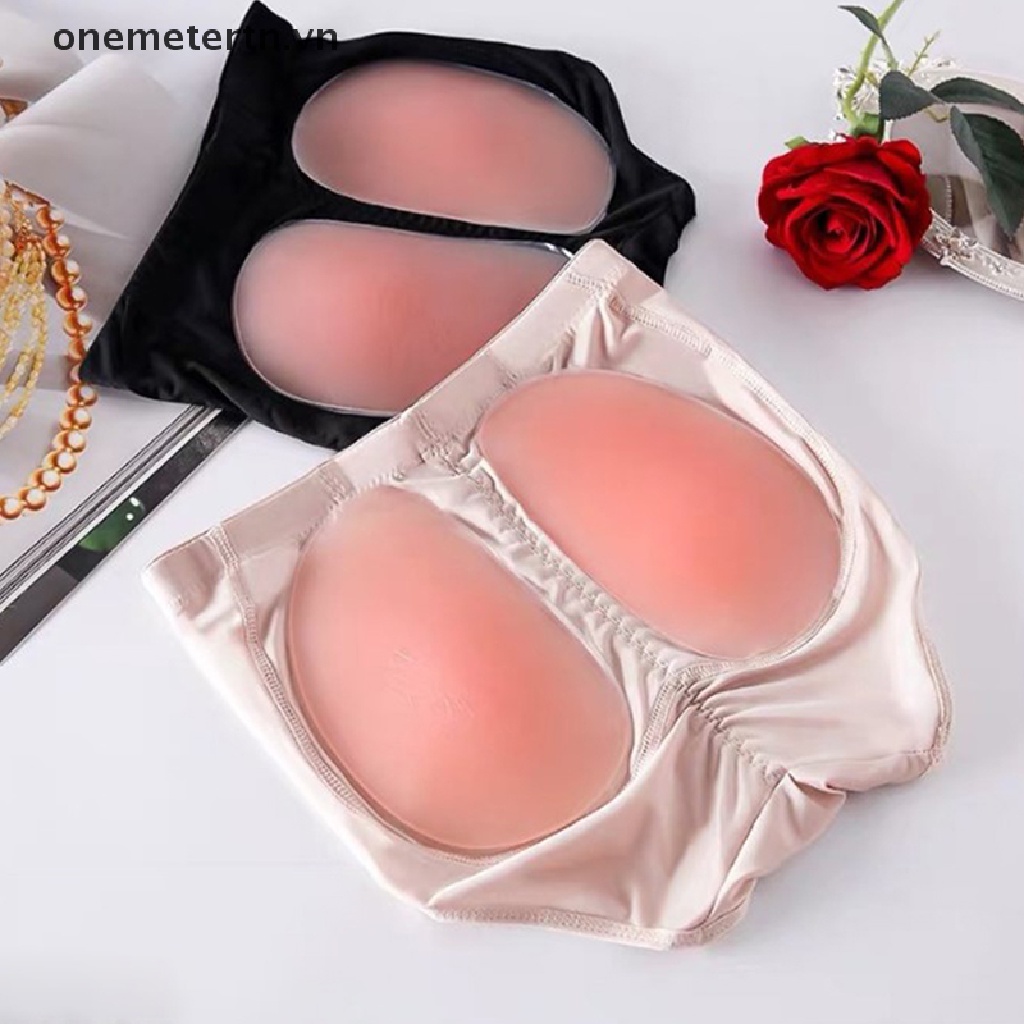 Onemetertn ผู้หญิงซิลิโคนใส่สะโพก Self-Adhesive Butt Pads ปลอมตูด Enhancer Hip Pads VN