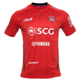 เสื้อแข่งเมืองทองยูไนเต็ด ทีมเหย้าสีแดง  รุ่น Jersey Home 2020 Muangthong United ของแท้