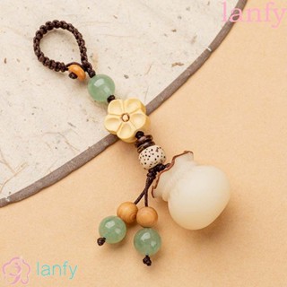 Lanfy สายคล้องโทรศัพท์มือถือ นําโชค จี้ห้อยกระเป๋า สไตล์ทิเบต ของขวัญนําโชค สําหรับผู้หญิง