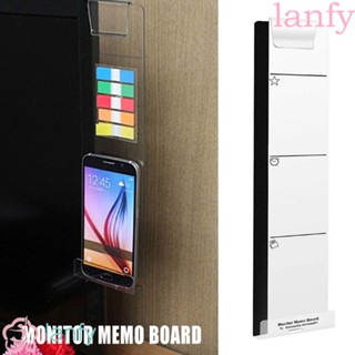 Lanfy กระดานข้อความอะคริลิคใสสําหรับหน้าจอโทรศัพท์มือถือคอมพิวเตอร์