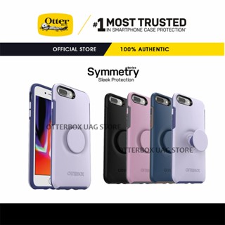 OtterBox Otter + Pop Symmetry Series สําหรับ iPhone 8 7 Plus / XS Max / XR / XS / X / 11 Pro Max / 11 Pro / 11 / 12 Pro Max / 12 Pro / 12 / 12 Mini เคสโทรศัพท์