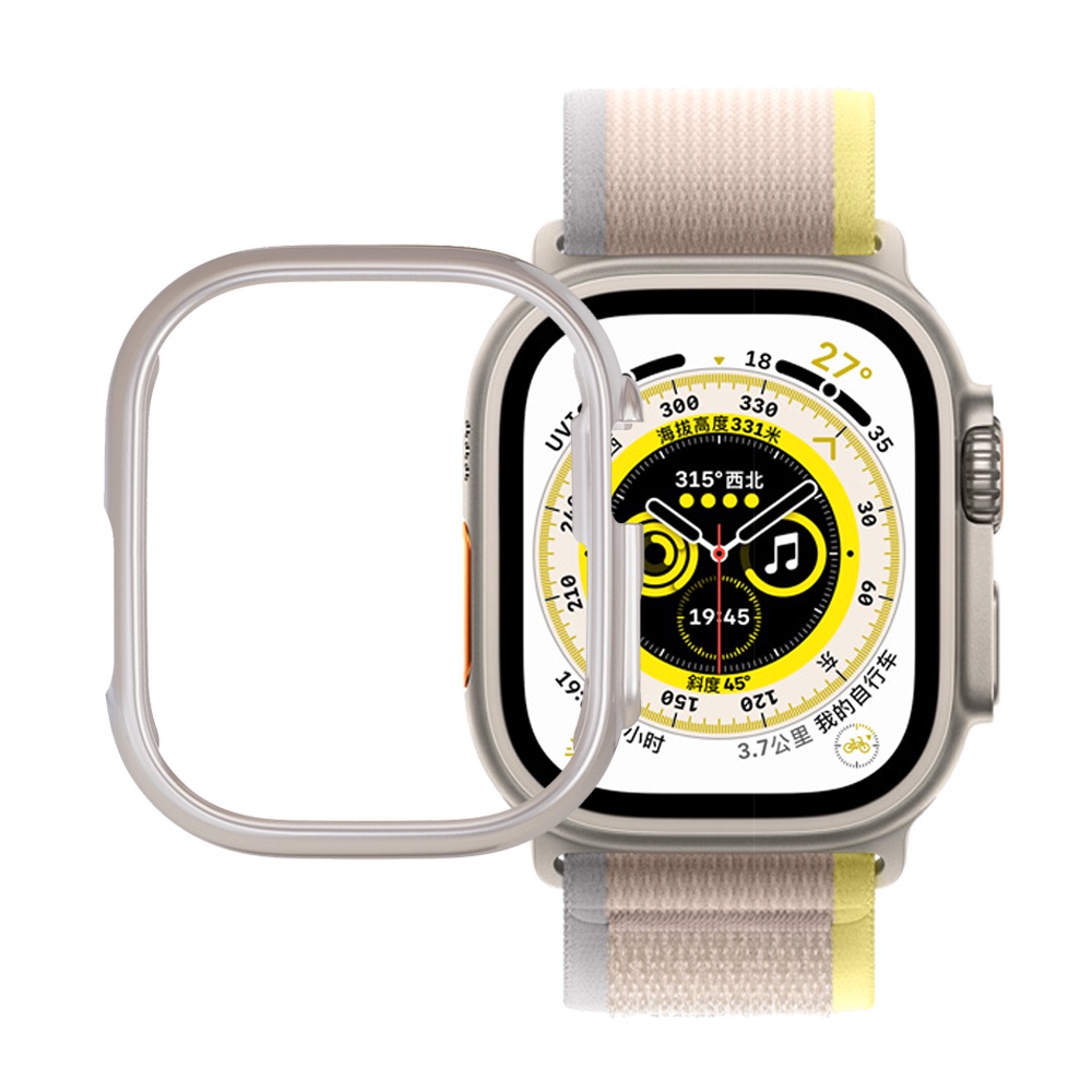 โปร ่ งใสสําหรับ Apple Watch Ultra Case 49 มม.Series 8 7 6 5 4 3 2 1 Soft TPU กันกระแทก Ultra Thin ป ้ องกันสําหรับ IWatch Ultra อุปกรณ ์ เสริม