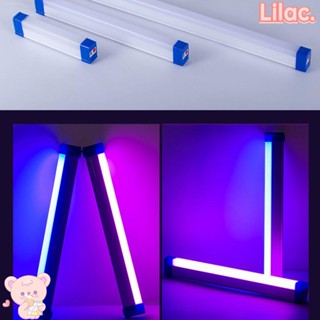 ❥ไลแลค✿ โคมไฟ LED RGB แบบชาร์จไฟได้ หลากสีสัน สําหรับถ่ายภาพ ตั้งโต๊ะ คอมพิวเตอร์