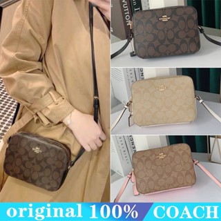 Coach 91677 mini กระเป๋าสะพายผู้หญิง/กระเป๋ากล้อง/กระเป๋าหนังแฟชั่นผู้หญิง/ซิปเดียว