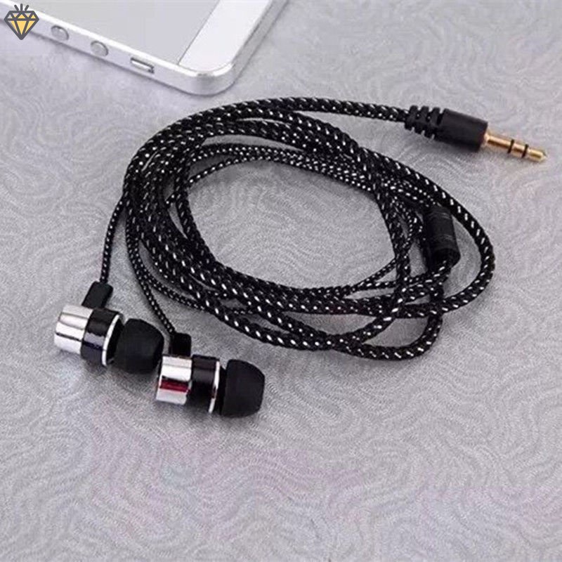 หูฟังชนิดใส่ในหู Mp3/MP4 พร้อมแจ็คไมโครโฟน 3.5 มม. สําหรับโทรศัพท์