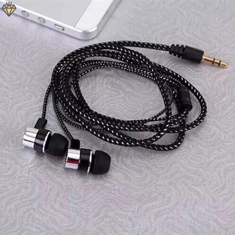 หูฟังชนิดใส่ในหู Mp3/MP4 พร้อมแจ็คไมโครโฟน 3.5 มม. สําหรับโทรศัพท์