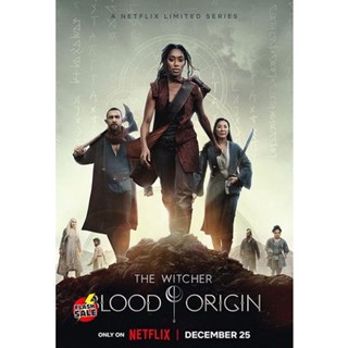 DVD ดีวีดี The Witcher Blood Origin (2022) เดอะ วิทเชอร์ นักล่าจอมอสูร ปฐมบทเลือด (4 ตอนจบ) (เสียง ไทย /อังกฤษ | ซับ ไทย