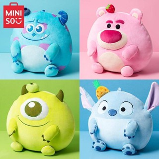 MINISO ที่มีชื่อเสียง Chuangyupin สตรอเบอร์รี่หมี Sullivan สามตา Stitch Plush ตุ๋นตุ๋นตุ๋นตุ๋นน่ารัก