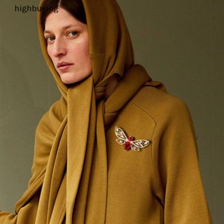 [highbuying] เข็มกลัด รูปผึ้ง แฟชั่น เข้ากับทุกการแต่งกาย สําหรับติดเสื้อโค้ท เสื้อกันหนาว เสื้อแจ็กเก็ต สูท กระเป๋า ชุดเดรส คอปก เครื่องประดับ