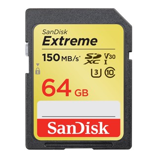 SD Card 64GB SANDISK Extreme SDSDXV6-064G-GNCIN (150MB)