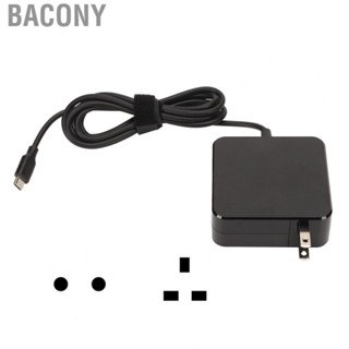 Bacony 65W USB C  Power Adapter Lightweight   For Home Travel Office