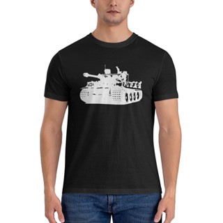 Achtung Panzer Tank Ww2 เสื้อยืด ทรงหลวม สไตล์เยอรมัน