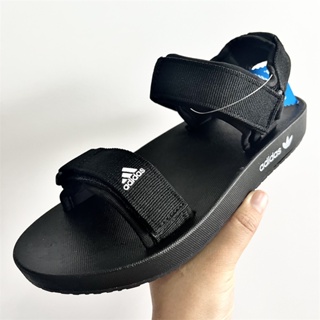 Adilette SANDAL W รองเท้าแตะ หนังวัวแท้ สไตล์โรมันย้อนยุค เหมาะกับฤดูร้อน สําหรับผู้หญิง 2023 a546i4