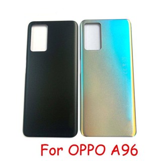 Bestore- อะไหล่ฝาครอบแผงประตูด้านหลัง คุณภาพดี สําหรับ OPPO A96 CPH2333