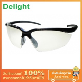 DELIGHT แว่นตานิรภัย รุ่น SUPERIOR เลนส์โพลีคาร์บอเนต เลนส์กันแสงยูวี 99.99%