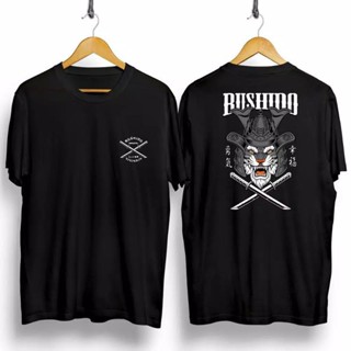 【HOT】เสื้อยืด พิมพ์ลาย BUSHIDO JAPAN สําหรับผู้ชาย