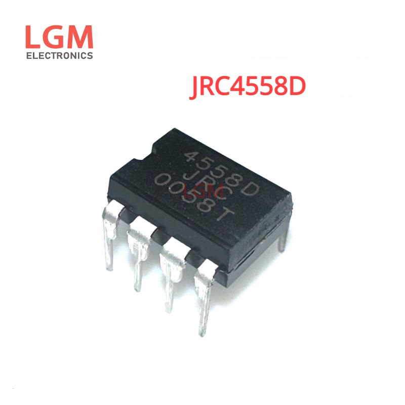 ไอซีขยายเสียง JRC4558D NJM4558D DIP8 DIP JRC4558 ใหม่ ของแท้ 10-50 ชิ้น