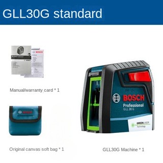 Bosch เครื่องวัดระดับแสงเลเซอร์ GLL 30 กรัม สีเขียว CF6F