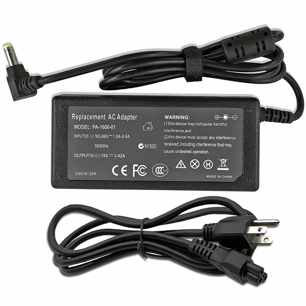 65W AC Adapter Charger สายไฟสําหรับ Intel NUC Kit NUC5i3RYK NUC5i3RYH Mini PC 707943749804