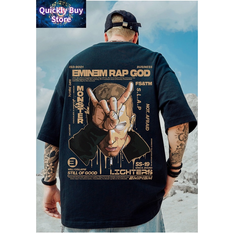 Eminem Tshirt Rap Tumblrrt Tshirt T ญี่ปุ่น