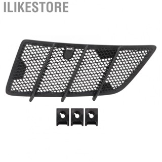 Ilikestore Hood Air Vent Grille Cover Left ABS Bonnet Vent Mesh Grille for Cars