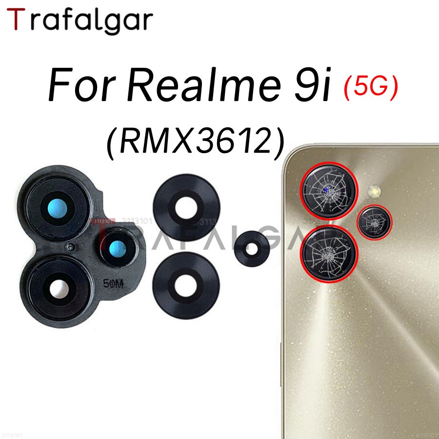 ฝาครอบเลนส์กล้องด้านหลัง แบบเปลี่ยน สําหรับ Realme 9i 5G RMX3612