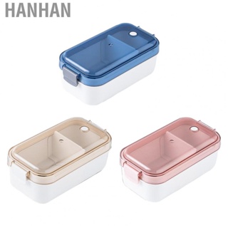 Hanhan Lunch Storage Container  Grade ABS Sealed With Inner Partition Bento Box New