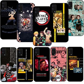 เคสโทรศัพท์มือถือซิลิโคน TPU แบบนิ่ม ลาย AM106 อนิเมะ Demon Slayer Giyuu สําหรับ Realme 11 Pro 11 Pro+ Narzo N53 C33 2023