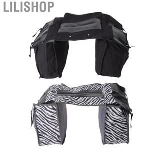 Lilishop Bike Rear Seat Carrier Pack Portable Bicycle Rear Seat Bag Large  for Outdoor