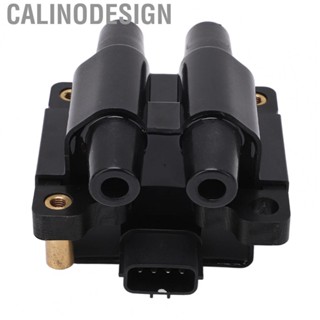 Calinodesign Ignition Coil Easy Installation Metal 22433 AA58A for Car