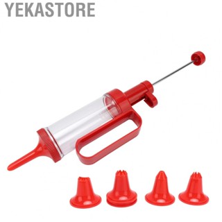 Yekastore Biscuits Press  Kit Biscuits Extruder Press Easy To Use for Baking