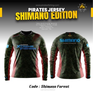 ร้านตกปลา แบบละเมิดลิขวิด | Baju PANCING SHIMANO FOREST EDITION | Shimano FOREST EDITION FISHING JERSEY