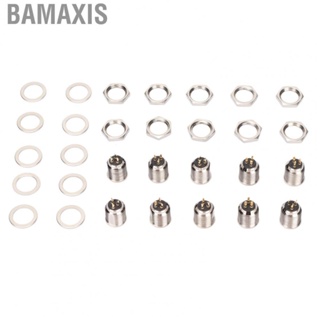 Bamaxis XLR Cable Male Socket Base 3 Pin Jack Connector Alloy for Microphone Audiophile