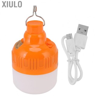 Xiulo Bulb  Rechargerable Low Light Loss Long Life Camping Lamp  for Night Market