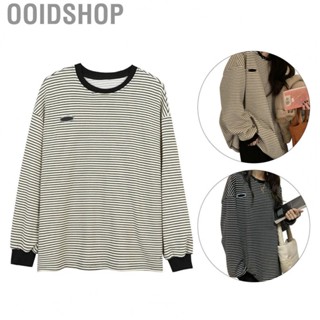 Ooidshop Women Sweatshirt  Casual Crewneck Loose Fitting Lady Top  for Home for Female