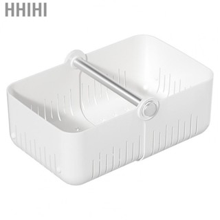 Hhihi Storage   Rotatable PP Aluminum Hole Drainage Bathroom Storage Bin  for Camping